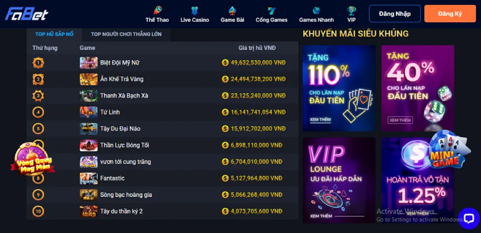 Giải Đấu Slot